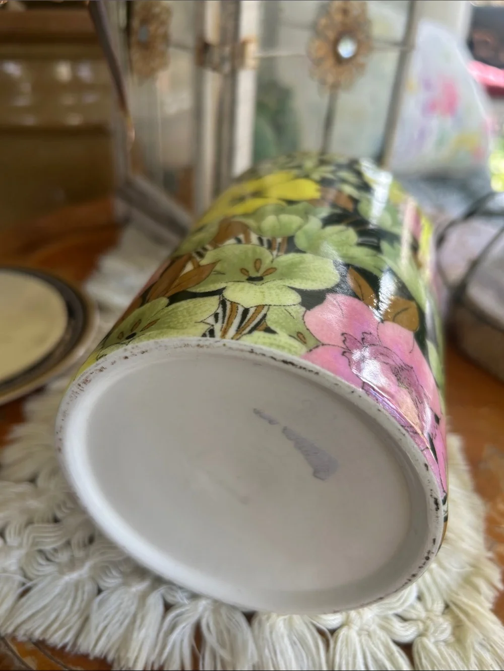 Floral Ceramic Cup